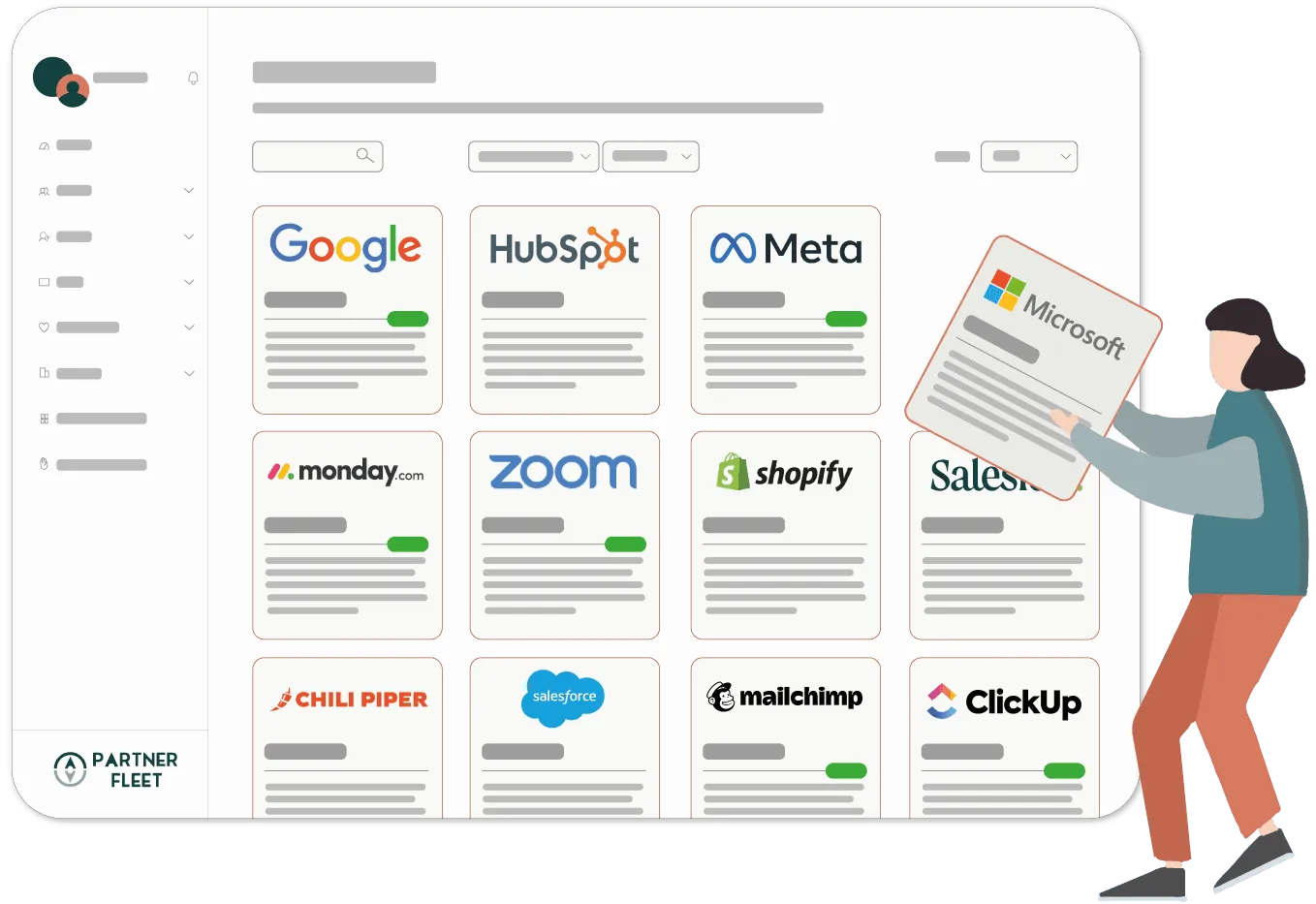 Graphic of a public marketplace.