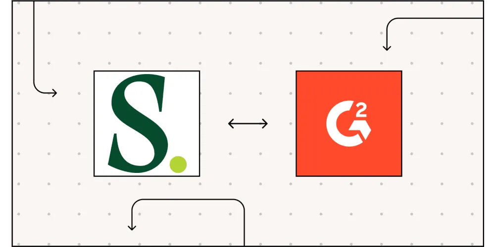 Co-branded logos on G2's partner hub
