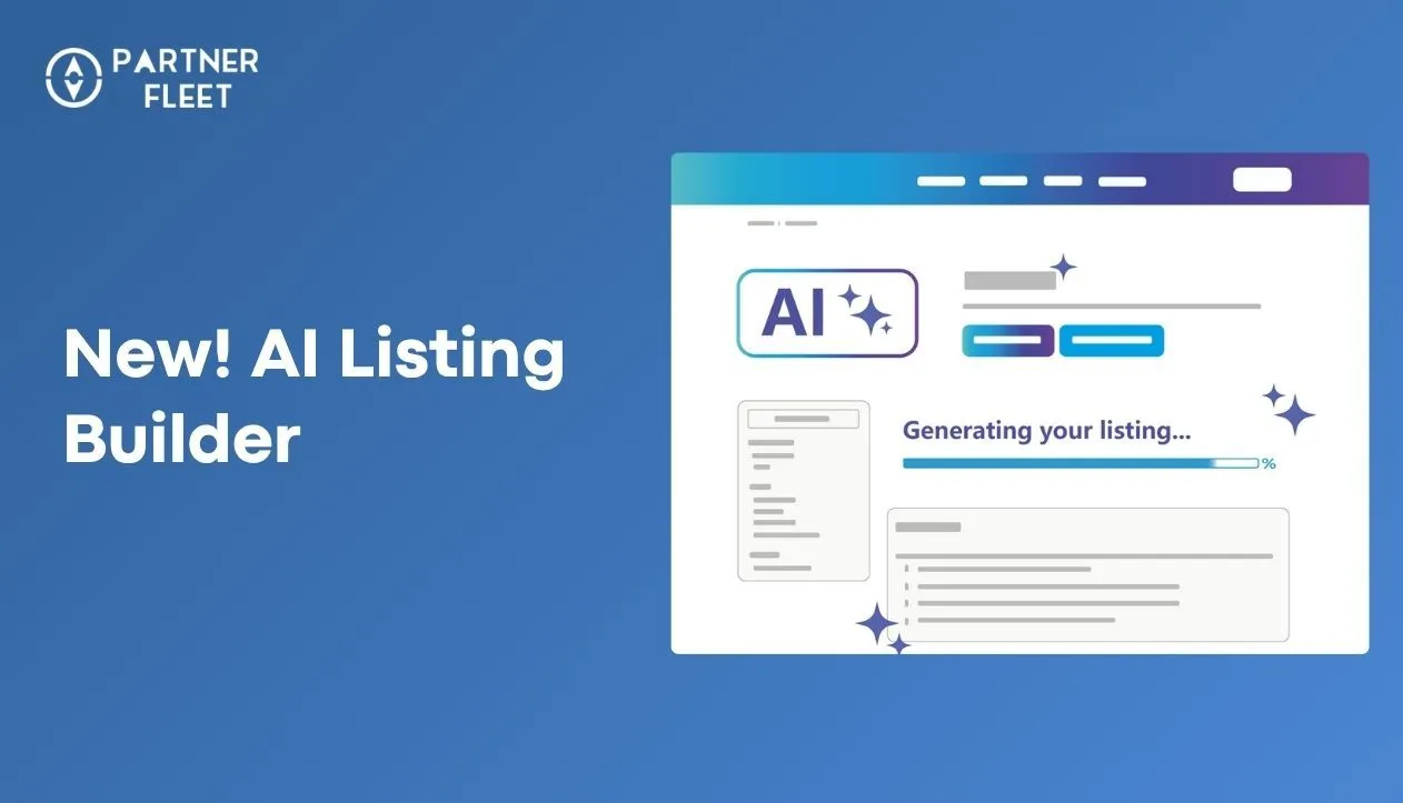 New! Build partner listings in minutes with AI
