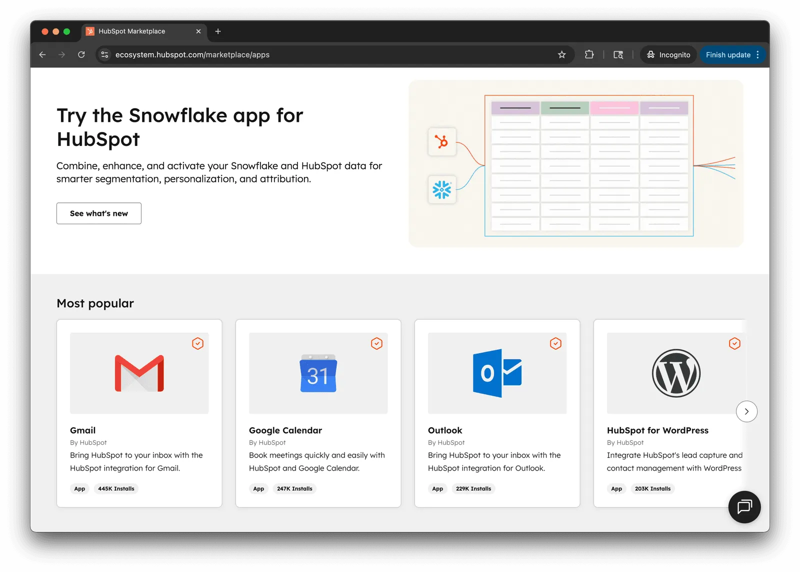 HubSpot App Marketplace 2025