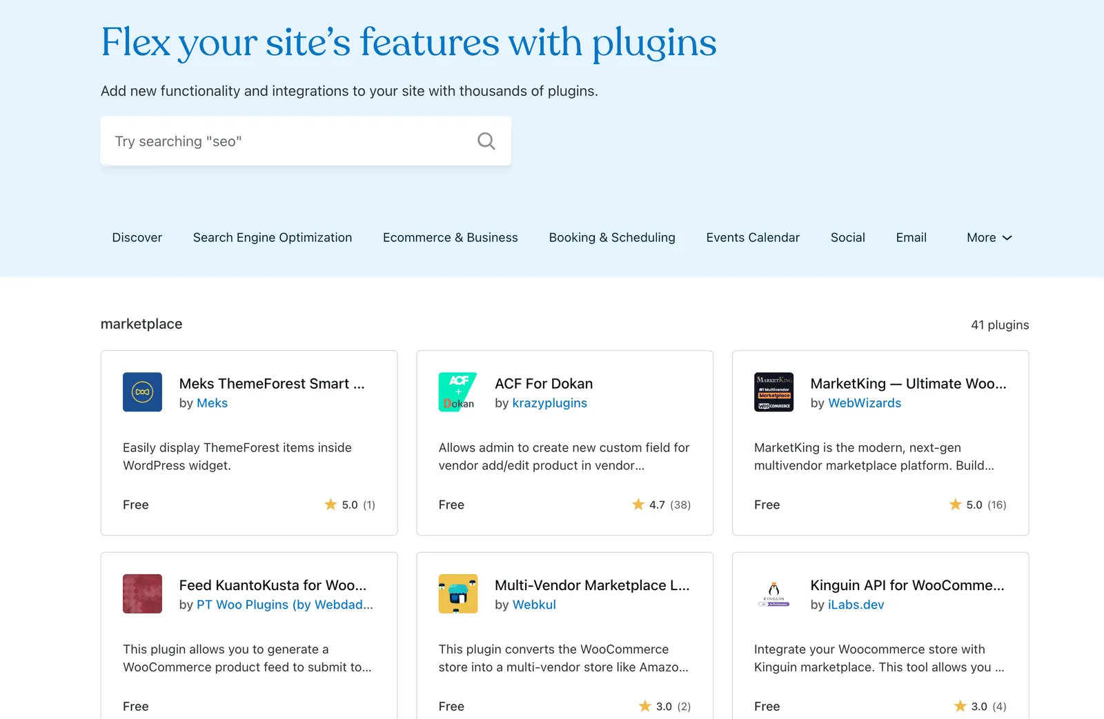 Wordpress plugins