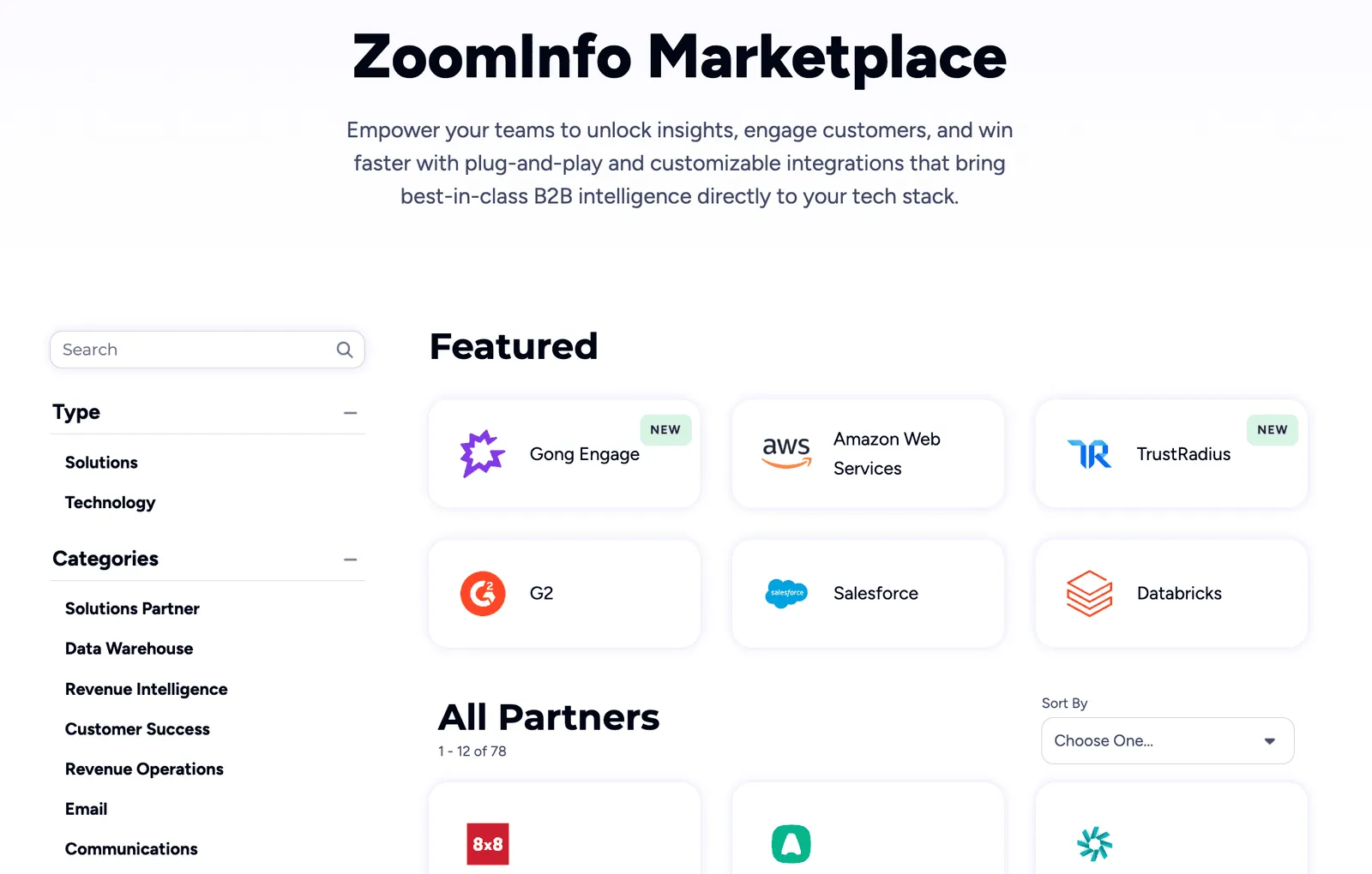 ZoomInfo Marketplace